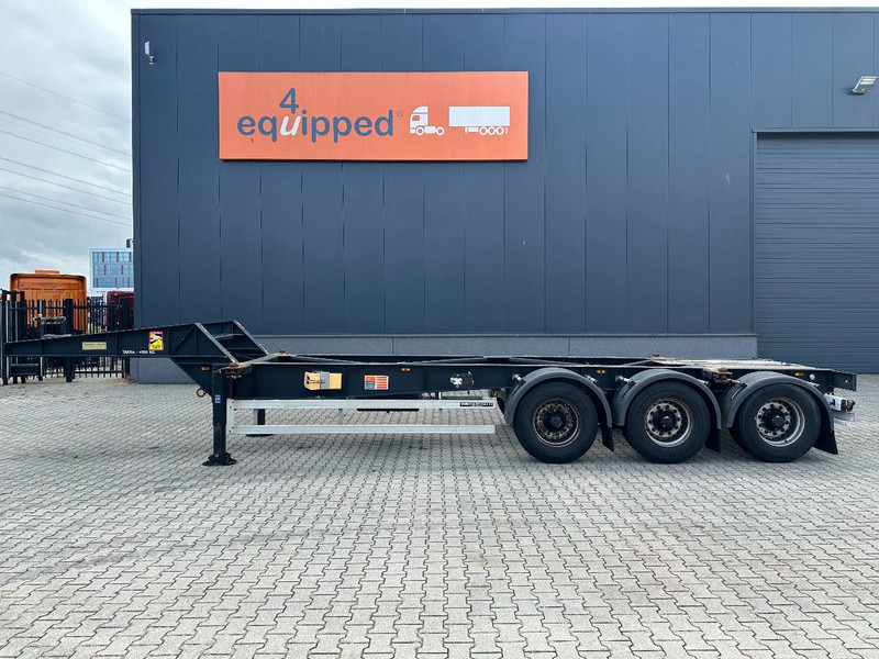 TURBOS HOET Turbo's Hoet 20FT HC GOOSENECK ADR CHASSIS / BPW + DISC / ADR (FL, AT, OX) / NL-trailer / APK / 2x available - Containerbil/ Växelflak semitrailer: bild 2 TURBOS HOET Turbo's Hoet 20FT HC GOOSENECK ADR CHASSIS / BPW + DISC / ADR (FL, AT, OX) / NL-trailer / APK / 2x available - Containerbil/ Växelflak semitrailer: bild 2
