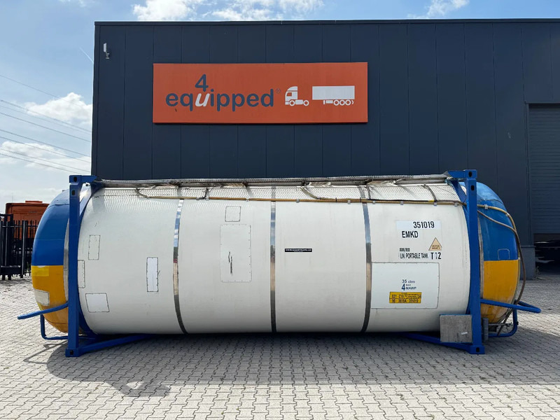 UBH 20FT SWAP 34.570L, 4 baffles / 5 holes / T12 / 5Y-test valid till 07/2026 - Tankcontainer: bild 2 UBH 20FT SWAP 34.570L, 4 baffles / 5 holes / T12 / 5Y-test valid till 07/2026 - Tankcontainer: bild 2