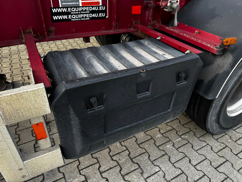 Containerbil/ Växelflak semitrailer Van Hool 2 AXLE 20FT TIPPING-CHASSIS / TWIN-TIRES / BPW + DISC / ALCOA: bild 15
