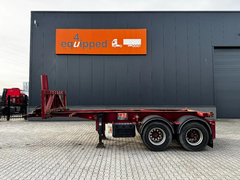 Van Hool 2 AXLE 20FT TIPPING-CHASSIS / TWIN-TIRES / BPW + DISC / ALCOA - Containerbil/ Växelflak semitrailer: bild 2 Van Hool 2 AXLE 20FT TIPPING-CHASSIS / TWIN-TIRES / BPW + DISC / ALCOA - Containerbil/ Växelflak semitrailer: bild 2