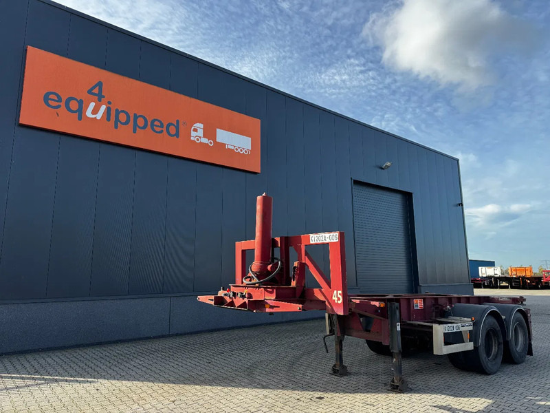 Van Hool 2 AXLE 20FT TIPPING-CHASSIS, TWIN-TIRES, BPW + DRUM, ALCOA, MOT 7/2026 - Containerbil/ Växelflak semitrailer: bild 1 Van Hool 2 AXLE 20FT TIPPING-CHASSIS, TWIN-TIRES, BPW + DRUM, ALCOA, MOT 7/2026 - Containerbil/ Växelflak semitrailer: bild 1