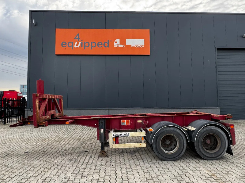 Van Hool 2 AXLE 20FT TIPPING-CHASSIS, TWIN-TIRES, BPW + DRUM - Containerbil/ Växelflak semitrailer: bild 3 Van Hool 2 AXLE 20FT TIPPING-CHASSIS, TWIN-TIRES, BPW + DRUM - Containerbil/ Växelflak semitrailer: bild 3