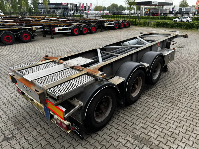 Van Hool 20FT / 20FT SWAP ADR (EX/II, EX/III, FL, OX, AT), BPW, disc brakes, liftaxle, galvanized, ALCOA, NL-Chassis, empty weight 3.300K - Containerbil/ Växelflak semitrailer: bild 4 Van Hool 20FT / 20FT SWAP ADR (EX/II, EX/III, FL, OX, AT), BPW, disc brakes, liftaxle, galvanized, ALCOA, NL-Chassis, empty weight 3.300K - Containerbil/ Växelflak semitrailer: bild 4