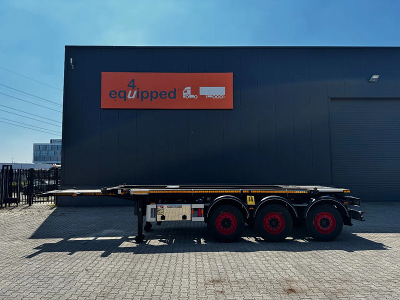 Van Hool 20FT, 66°/380V Tipping-chassis, ADR (EX/II, EX/III, FL, OX, AT), SAF, 2 liftaxles - Containerbil/ Växelflak semitrailer: bild 3 Van Hool 20FT, 66°/380V Tipping-chassis, ADR (EX/II, EX/III, FL, OX, AT), SAF, 2 liftaxles - Containerbil/ Växelflak semitrailer: bild 3