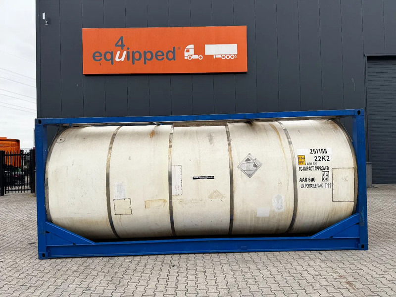 Van Hool 20FT ISO, 25.000L / 1-COMP / T11/ valid 2,5Y till 11-2026 - Tankcontainer: bild 2 Van Hool 20FT ISO, 25.000L / 1-COMP / T11/ valid 2,5Y till 11-2026 - Tankcontainer: bild 2