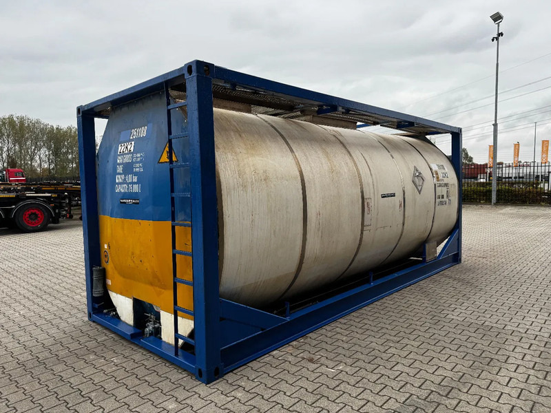Van Hool 20FT ISO, 25.000L / 1-COMP / T11/ valid 2,5Y till 11-2026 - Tankcontainer: bild 4 Van Hool 20FT ISO, 25.000L / 1-COMP / T11/ valid 2,5Y till 11-2026 - Tankcontainer: bild 4