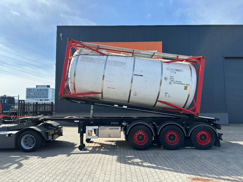 Van Hool 20FT Tipping-chassis, ADR (EX/II, EX/III, FL, AT), SAF, 2 liftaxles, APK/ADR: 10-2025 - Containerbil/ Växelflak semitrailer: bild 3 Van Hool 20FT Tipping-chassis, ADR (EX/II, EX/III, FL, AT), SAF, 2 liftaxles, APK/ADR: 10-2025 - Containerbil/ Växelflak semitrailer: bild 3
