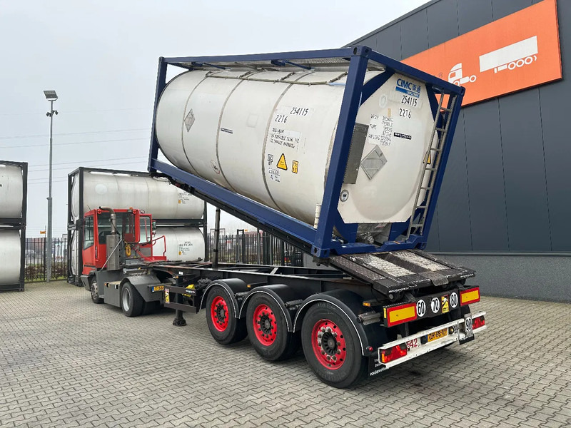 Van Hool 20FT Tipping-chassis, ADR (EX/II, EX/III, FL, AT), SAF, 2 liftaxles - Containerbil/ Växelflak semitrailer: bild 2 Van Hool 20FT Tipping-chassis, ADR (EX/II, EX/III, FL, AT), SAF, 2 liftaxles - Containerbil/ Växelflak semitrailer: bild 2