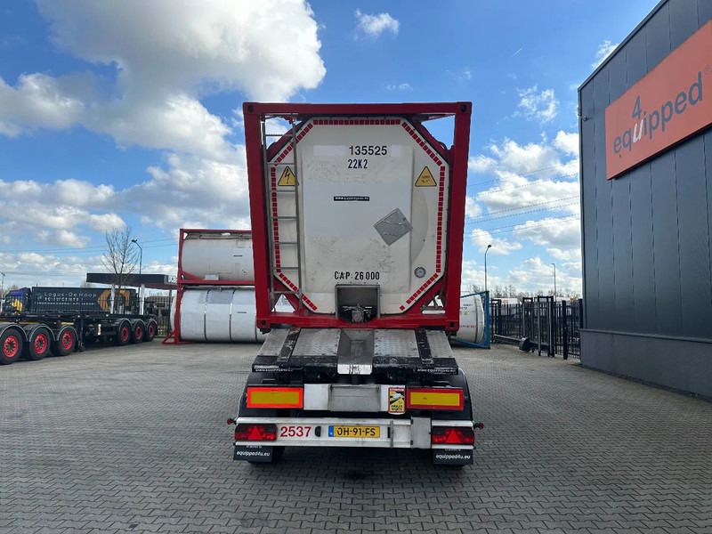 Containerbil/ Växelflak semitrailer Van Hool 20FT Tipping-chassis, ADR (EX/II, EX/III, FL, AT), SAF, 2 liftaxles: bild 19 Containerbil/ Växelflak semitrailer Van Hool 20FT Tipping-chassis, ADR (EX/II, EX/III, FL, AT), SAF, 2 liftaxles: bild 19