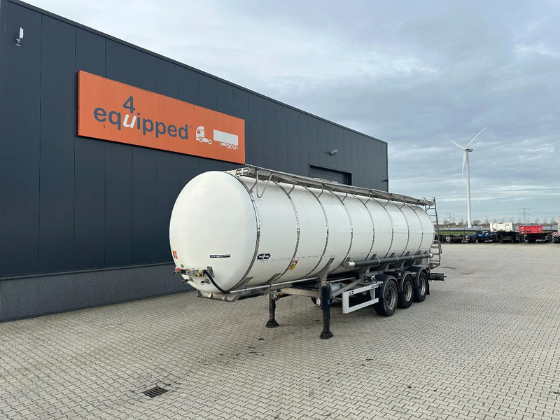 Van Hool FOOD / 39.000L / 3-COMP / INOX / NL-trailer / APK: 04/2026 - Tanktrailer: bild 1 Van Hool FOOD / 39.000L / 3-COMP / INOX / NL-trailer / APK: 04/2026 - Tanktrailer: bild 1
