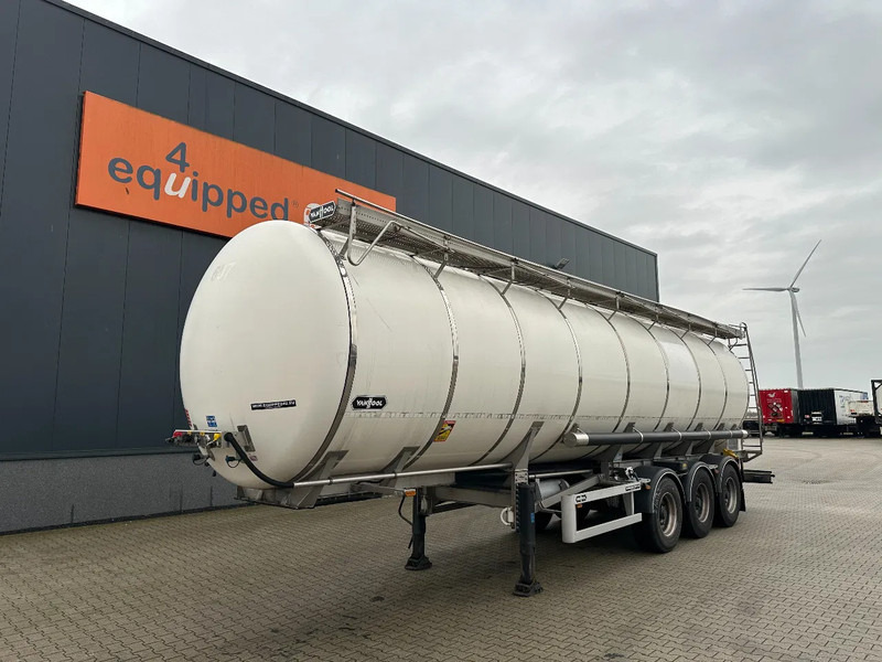 Van Hool LEBENSMITTEL / 39.000L / 3-KAMMER / INOX / NL-Auflieger / APK: 04/2026 - Tanktrailer: bild 1 Van Hool LEBENSMITTEL / 39.000L / 3-KAMMER / INOX / NL-Auflieger / APK: 04/2026 - Tanktrailer: bild 1