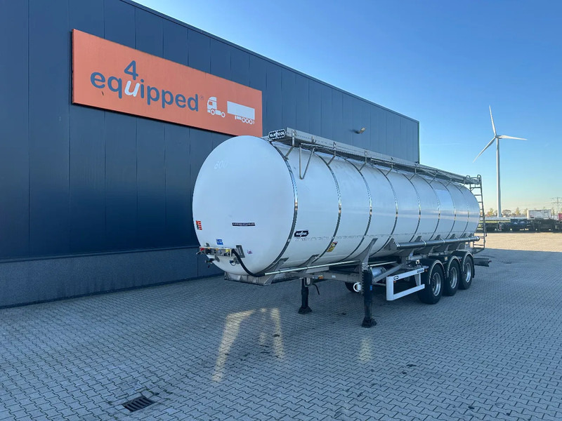 Van Hool LEVENSMIDDELEN / 39.000L / 3-KAMMER / INOX / NL-Auflieger / APK: 03/202 - Tanktrailer: bild 1 Van Hool LEVENSMIDDELEN / 39.000L / 3-KAMMER / INOX / NL-Auflieger / APK: 03/202 - Tanktrailer: bild 1