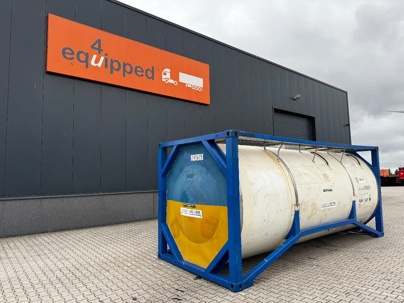 Welfit Oddy 24.050L / 1-COMP, 20FT ISO, UN PORTABLE T11, NEW 5Y- + CSC inspection: 04-2028 - Tankcontainer: bild 1 Welfit Oddy 24.050L / 1-COMP, 20FT ISO, UN PORTABLE T11, NEW 5Y- + CSC inspection: 04-2028 - Tankcontainer: bild 1