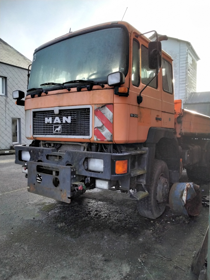 MAN 19.342 FAK 4x4 - Tippbil lastbil: bild 3 MAN 19.342 FAK 4x4 - Tippbil lastbil: bild 3