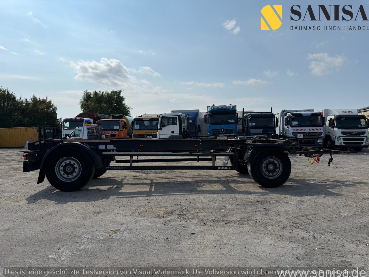 KÖGEL AW18/Wechselfahrgestell/BDF/Pneumatik - Chassi trailer: bild 5 KÖGEL AW18/Wechselfahrgestell/BDF/Pneumatik - Chassi trailer: bild 5