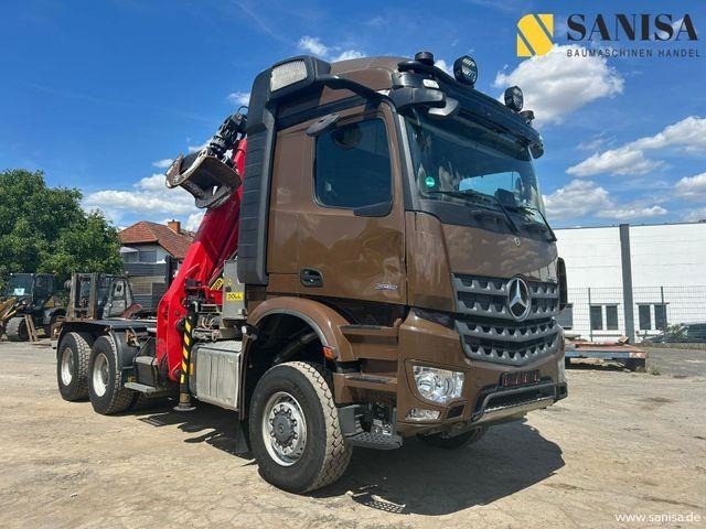 MERCEDES-BENZ Arocs 3351/6x6/Palfinger Epolsion S260/Langholz - Timmerbil: bild 2 MERCEDES-BENZ Arocs 3351/6x6/Palfinger Epolsion S260/Langholz - Timmerbil: bild 2