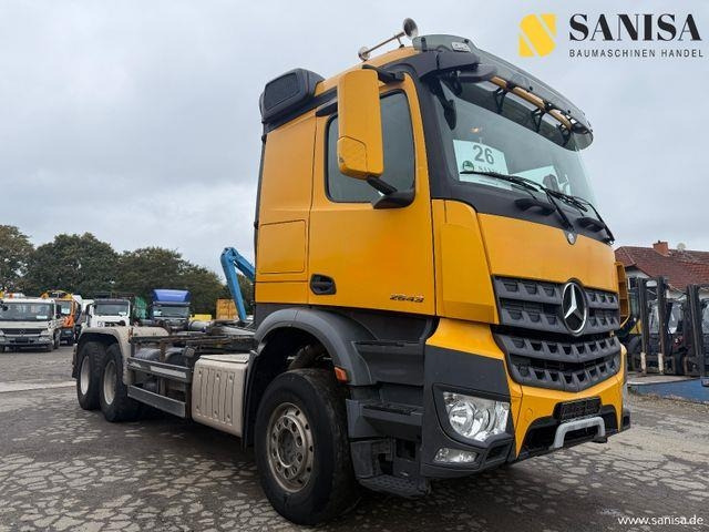 Mercedes-Benz Arocs 2643/ Meiler Abroller/EURO6/Klima - Lastväxlare lastbil: bild 1 Mercedes-Benz Arocs 2643/ Meiler Abroller/EURO6/Klima - Lastväxlare lastbil: bild 1
