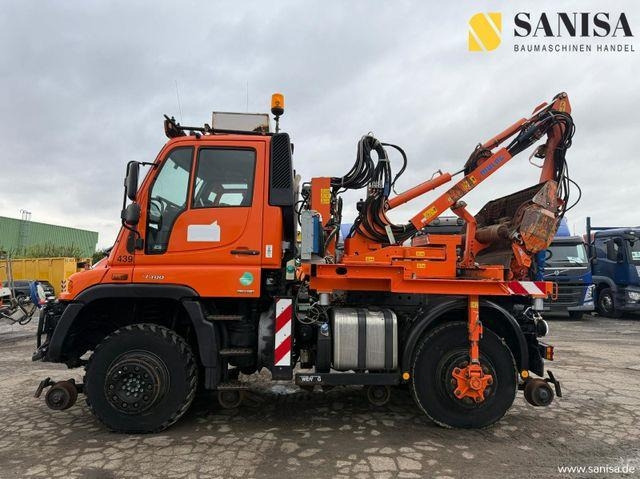 Unimog U400/ Zweiwege/ Rail/ Gleis/Mulag - Utility/ Specialfordon: bild 4 Unimog U400/ Zweiwege/ Rail/ Gleis/Mulag - Utility/ Specialfordon: bild 4