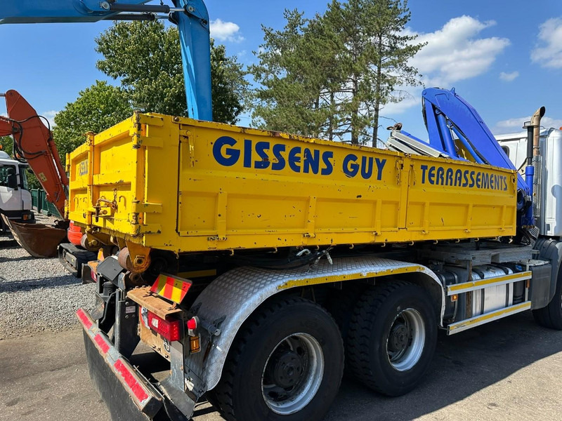 CONTAINER + CRANE FASSI F85.22 - 4m50 platform - 2x hydr - 2 extra hydr Functions for grabber + rotator - 5m70 total length - Kroklastväxlar/ Lyftdumper: bild 3 CONTAINER + CRANE FASSI F85.22 - 4m50 platform - 2x hydr - 2 extra hydr Functions for grabber + rotator - 5m70 total length - Kroklastväxlar/ Lyftdumper: bild 3