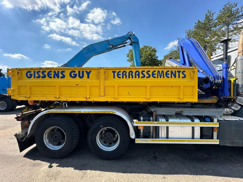 CONTAINER + CRANE FASSI F85.22 - 4m50 platform - 2x hydr - 2 extra hydr Functions for grabber + rotator - 5m70 total length - Kroklastväxlar/ Lyftdumper: bild 2 CONTAINER + CRANE FASSI F85.22 - 4m50 platform - 2x hydr - 2 extra hydr Functions for grabber + rotator - 5m70 total length - Kroklastväxlar/ Lyftdumper: bild 2