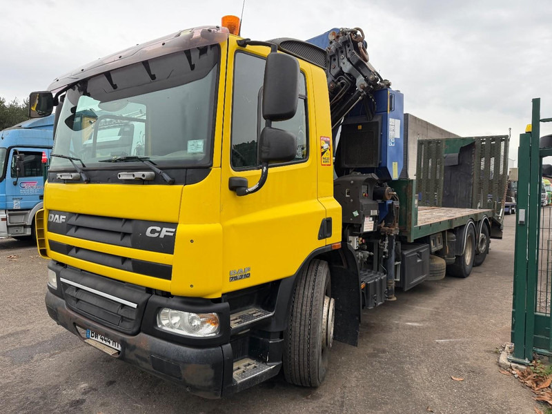 DAF CF 75.310 6X2 PRITSCHE + KRAN PM 27 S-4 + RADIO + WINCH - FULL RAMP - LIFT + STEERING AXLE - MANUAL GEARBOX - FR TRUCK - Flakbil, Kranbil: bild 3 DAF CF 75.310 6X2 PRITSCHE + KRAN PM 27 S-4 + RADIO + WINCH - FULL RAMP - LIFT + STEERING AXLE - MANUAL GEARBOX - FR TRUCK - Flakbil, Kranbil: bild 3