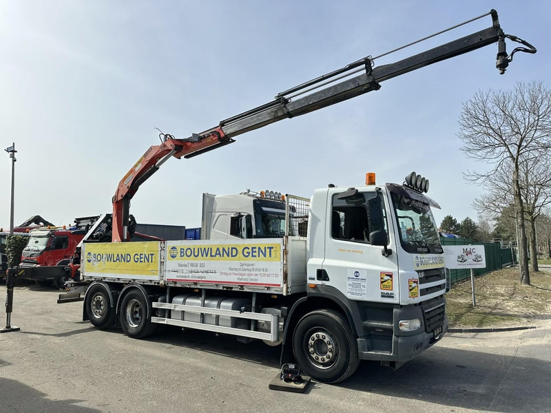 DAF CF 85.460 6x2 LIFT+STEERING AXLE + CRANE PALFINGER PK 18500 (3x) + RADIO + ROTATOR - EURO 5 - AS TRONIC - BE TRUCK - Kranbil: bild 1 DAF CF 85.460 6x2 LIFT+STEERING AXLE + CRANE PALFINGER PK 18500 (3x) + RADIO + ROTATOR - EURO 5 - AS TRONIC - BE TRUCK - Kranbil: bild 1
