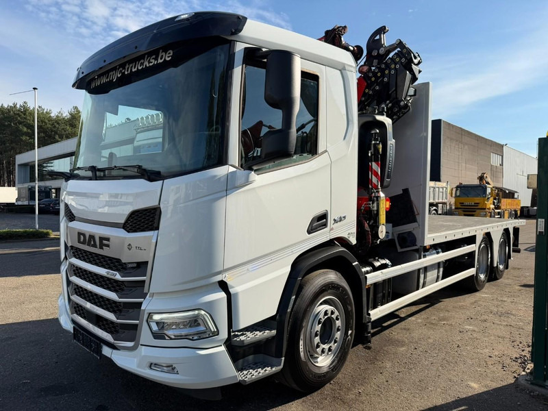 DAF XD 450 6x4 PRITSCHE + (24m) KRAN FASSI F345 8x + WINCH - 35.000km - *TOP CONDITION* - BE TRUCK - Flakbil, Kranbil: bild 4 DAF XD 450 6x4 PRITSCHE + (24m) KRAN FASSI F345 8x + WINCH - 35.000km - *TOP CONDITION* - BE TRUCK - Flakbil, Kranbil: bild 4