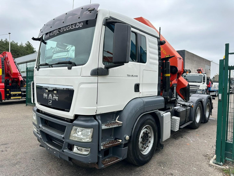 MAN TGS 26.440 6X4 SZM + (22m) KRAN PALFINGER PK62002 E 6x H + 1ME - RETARDER - EURO 5 - BE TRUCK - Dragbil: bild 3 MAN TGS 26.440 6X4 SZM + (22m) KRAN PALFINGER PK62002 E 6x H + 1ME - RETARDER - EURO 5 - BE TRUCK - Dragbil: bild 3
