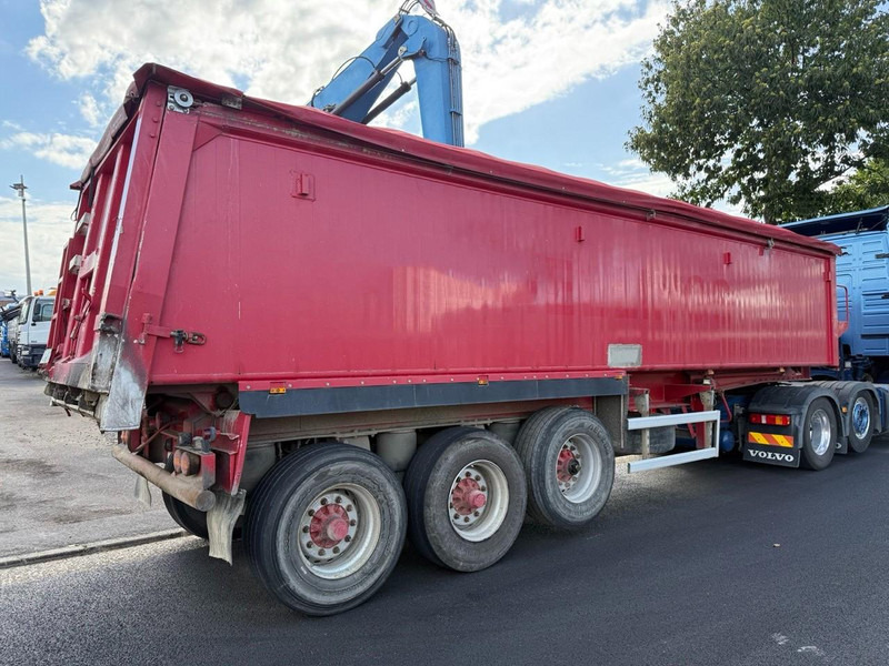 LAG 0-3-37 KAL - 3-AXLES ALU TIPPER - 42m3 AIR SUSPENSION - BPW DRUM - MARCOLIN COVER - Tippbil semitrailer: bild 2 LAG 0-3-37 KAL - 3-AXLES ALU TIPPER - 42m3 AIR SUSPENSION - BPW DRUM - MARCOLIN COVER - Tippbil semitrailer: bild 2