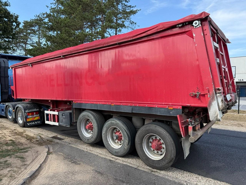 LAG 0-3-37 KAL - 3-AXLES ALU TIPPER - 42m3 AIR SUSPENSION - BPW DRUM - MARCOLIN COVER - Tippbil semitrailer: bild 3 LAG 0-3-37 KAL - 3-AXLES ALU TIPPER - 42m3 AIR SUSPENSION - BPW DRUM - MARCOLIN COVER - Tippbil semitrailer: bild 3