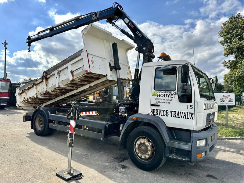 MAN LC 18.280 18T 4x2 TIPPER + CRANE (2018!!!) HIAB 099 E-2 DUO (921h!) - *157.000km* - FULL AIR - BE TRUCK - Tippbil lastbil, Kranbil: bild 1 MAN LC 18.280 18T 4x2 TIPPER + CRANE (2018!!!) HIAB 099 E-2 DUO (921h!) - *157.000km* - FULL AIR - BE TRUCK - Tippbil lastbil, Kranbil: bild 1
