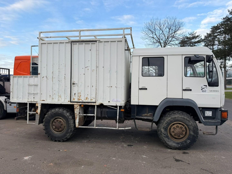 MAN LE 220 C - 10.5T - 4x4 CAMPING CAR - WOHNMOBILBASIS - CAMION EXPEDITION - CAMPER BASE - Lastbil med skåp: bild 4 MAN LE 220 C - 10.5T - 4x4 CAMPING CAR - WOHNMOBILBASIS - CAMION EXPEDITION - CAMPER BASE - Lastbil med skåp: bild 4