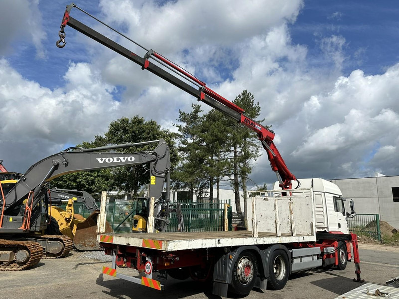MAN TG 360 A 6x2 + CRANE ATLAS 100.1 A3 - PLATFORM 5m80 - E3 - LIFT-AXLE - FULL AIR SUSPENSION - ZF AS TRONIC - BE TRUCK - Kranbil: bild 5 MAN TG 360 A 6x2 + CRANE ATLAS 100.1 A3 - PLATFORM 5m80 - E3 - LIFT-AXLE - FULL AIR SUSPENSION - ZF AS TRONIC - BE TRUCK - Kranbil: bild 5