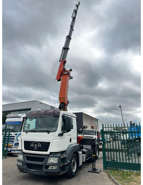 Kranbil MAN TGS 26.440 6X4 + (22m) CRANE PALFINGER PK62002 E 6x H + 1ME - RETARDER - EURO 5 - BE TRUCK: bild 11