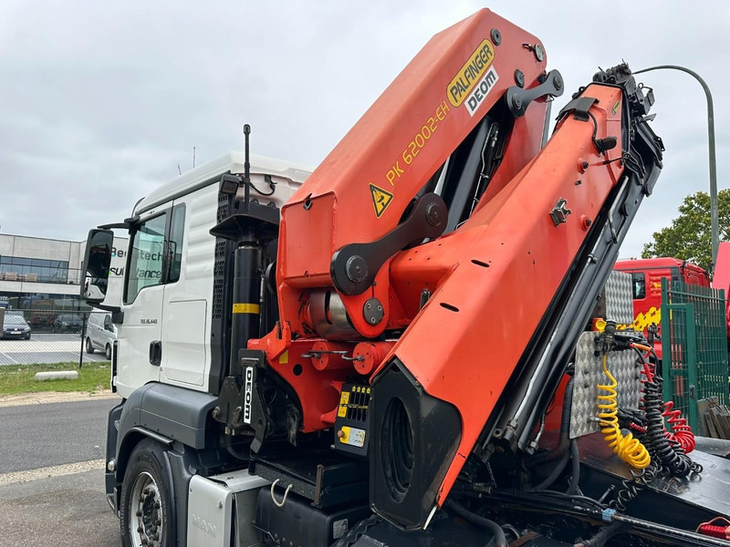 Kranbil MAN TGS 26.440 6X4 + (22m) CRANE PALFINGER PK62002 E 6x H + 1ME - RETARDER - EURO 5 - BE TRUCK: bild 14