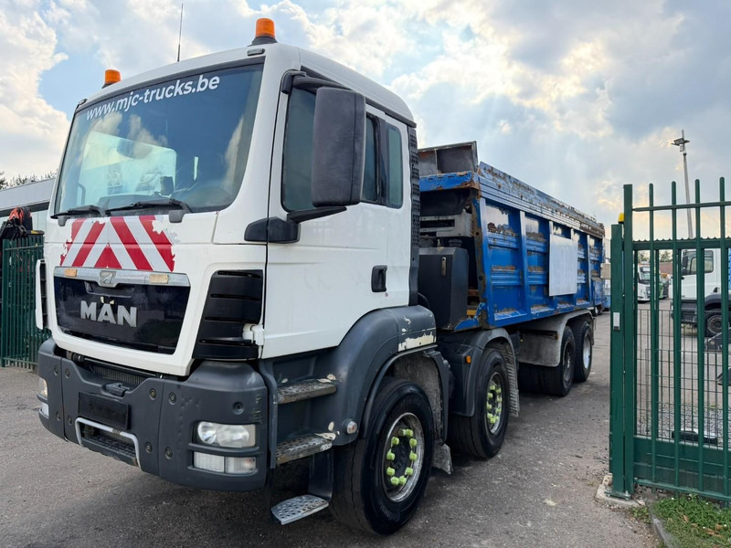MAN TGS 41.360 8x4 - *EURO 3* TIPPER - FLIEGL PUSH TIPPER - BIG AXLES / HUB REDUCTION - STEEL SPRING - AS TRONIC AUTOMATIC - Tippbil lastbil: bild 3 MAN TGS 41.360 8x4 - *EURO 3* TIPPER - FLIEGL PUSH TIPPER - BIG AXLES / HUB REDUCTION - STEEL SPRING - AS TRONIC AUTOMATIC - Tippbil lastbil: bild 3