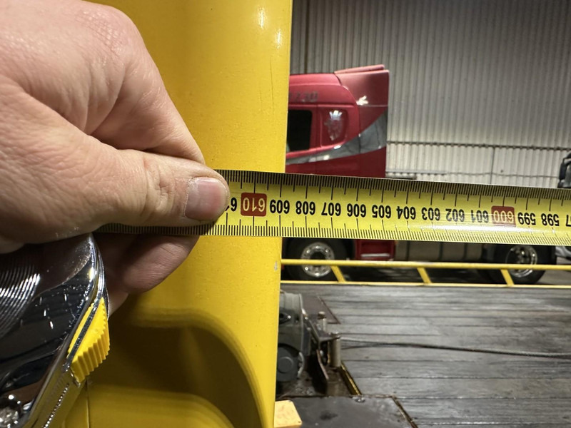 Biltransportbil lastbil Mercedes-Benz ACTROS 2745 6x2 OPRIJWAGEN / AUTOTRANSPORTER / MACHINE CARRIER - WINCH - 6m10 - EURO 5 - LIFT AXLE - HYDR RAMPS - NL TRUCK: bild 9