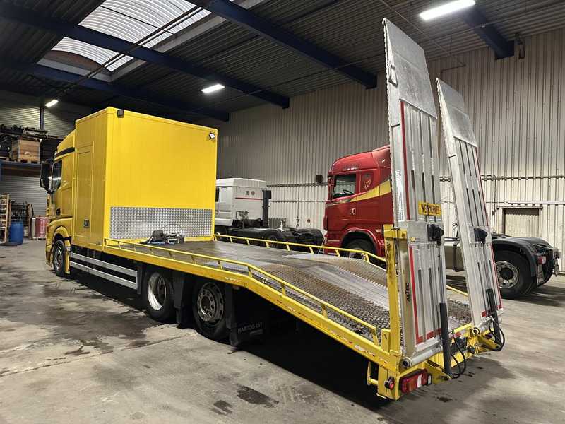 Mercedes-Benz ACTROS 2745 6x2 OPRIJWAGEN / AUTOTRANSPORTER / MACHINE TRANSPORTER - WINCH - 6m10 - EURO 5 - LIFT AXLE - HYDR RAMPS - NL TRUCK - Bärgningsbil: bild 3 Mercedes-Benz ACTROS 2745 6x2 OPRIJWAGEN / AUTOTRANSPORTER / MACHINE TRANSPORTER - WINCH - 6m10 - EURO 5 - LIFT AXLE - HYDR RAMPS - NL TRUCK - Bärgningsbil: bild 3