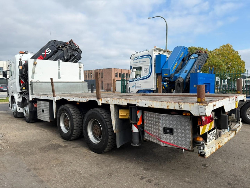 Scania 114C-380 8x4 PRITSCHE + KRAN HIAB 700 E-5 - PLATFORM 6m80 + TWISTLOCKS - MANUAL - RETARDER - STEEL SPRING / BIG AXLE HUB REDUCTION - AP ACHSEN - Flakbil, Kranbil: bild 5 Scania 114C-380 8x4 PRITSCHE + KRAN HIAB 700 E-5 - PLATFORM 6m80 + TWISTLOCKS - MANUAL - RETARDER - STEEL SPRING / BIG AXLE HUB REDUCTION - AP ACHSEN - Flakbil, Kranbil: bild 5