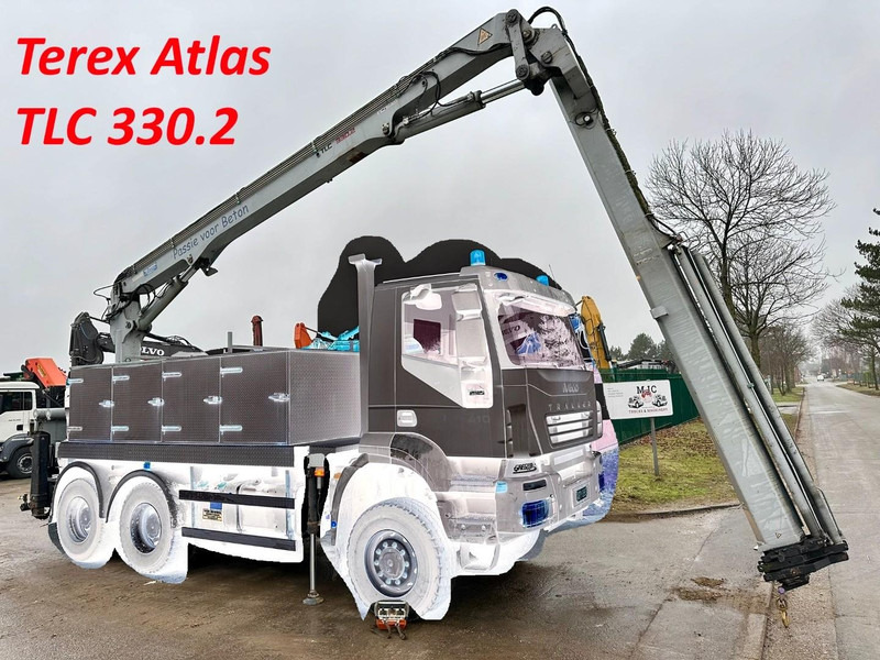 Terex ATLAS 330.2 - A 21 ROOF CRANE / DAKWERKERS KRAAN / DACHDECKER KRAN + RADIO - Lastbilskran för Byggmaskiner: bild 1 Terex ATLAS 330.2 - A 21 ROOF CRANE / DAKWERKERS KRAAN / DACHDECKER KRAN + RADIO - Lastbilskran för Byggmaskiner: bild 1