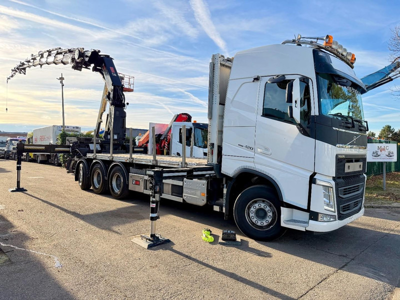 Volvo FH 420 8x4 TRIDEM + (31m!) CRANE HIAB 858 E-7 + JIB X-5 + WINCH - 114.000km - BE TRUCK - Kranbil: bild 1 Volvo FH 420 8x4 TRIDEM + (31m!) CRANE HIAB 858 E-7 + JIB X-5 + WINCH - 114.000km - BE TRUCK - Kranbil: bild 1