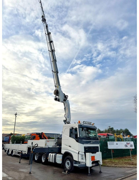 Volvo FH 460 6X4 + CRANE COPMA 530.7 + FlY-JIB 3 + A&C NOYENS LOWLOADER - 2x HYDR STEERING AXLES - Kranbil: bild 5 Volvo FH 460 6X4 + CRANE COPMA 530.7 + FlY-JIB 3 + A&C NOYENS LOWLOADER - 2x HYDR STEERING AXLES - Kranbil: bild 5