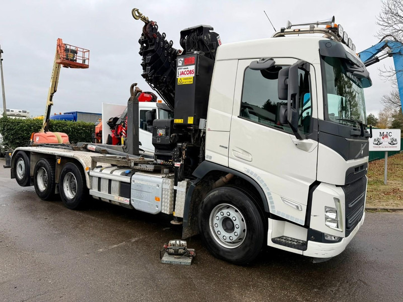 Volvo FM 500 8X4 TRIDEM HOOKLIFT + (25m!) CRANE HIAB 302 E-8x + 1 ME + WINCH - *127.000km* - *1976h crane hours* - TOP CONDITION - BE TRUCK - Lastväxlare lastbil, Kranbil: bild 2 Volvo FM 500 8X4 TRIDEM HOOKLIFT + (25m!) CRANE HIAB 302 E-8x + 1 ME + WINCH - *127.000km* - *1976h crane hours* - TOP CONDITION - BE TRUCK - Lastväxlare lastbil, Kranbil: bild 2