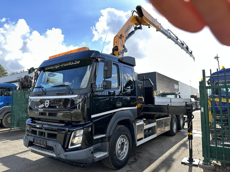 Volvo FMX 370 6x2 PRITSCHE 6M35 + KRAN EFFER 215/6S -*127.000km* - LIFT AXLE - DOUBLE WHEELS - I SHIFT - EURO 6 - BE PAPERS - Flakbil, Kranbil: bild 5 Volvo FMX 370 6x2 PRITSCHE 6M35 + KRAN EFFER 215/6S -*127.000km* - LIFT AXLE - DOUBLE WHEELS - I SHIFT - EURO 6 - BE PAPERS - Flakbil, Kranbil: bild 5
