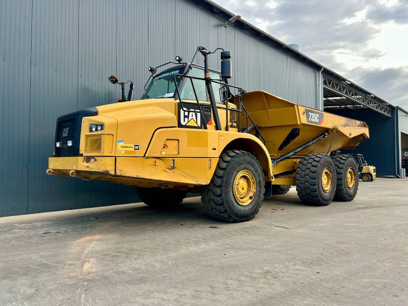 Cat 735C - Ramstyrd dumper: bild 1 Cat 735C - Ramstyrd dumper: bild 1