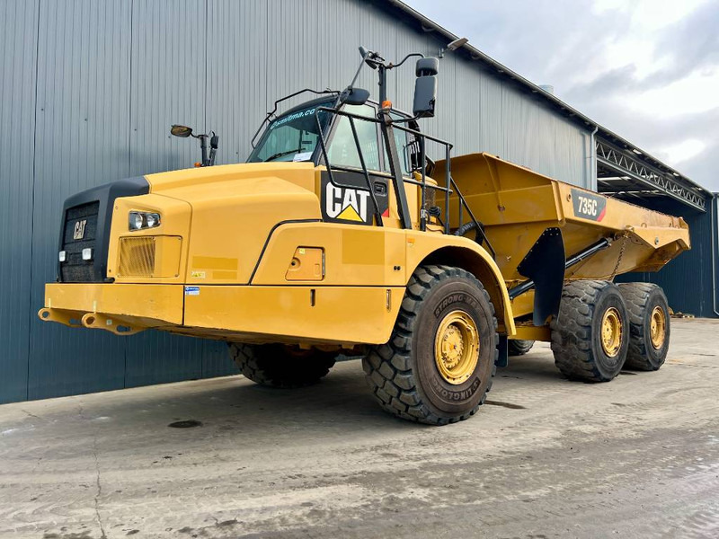Cat 735C - Ramstyrd dumper: bild 1 Cat 735C - Ramstyrd dumper: bild 1