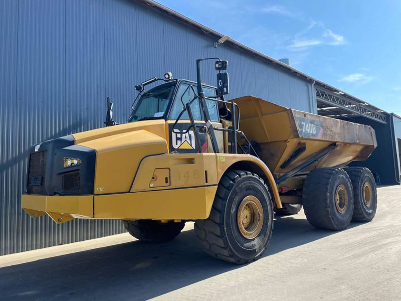 Cat 740B - Ramstyrd dumper: bild 1 Cat 740B - Ramstyrd dumper: bild 1