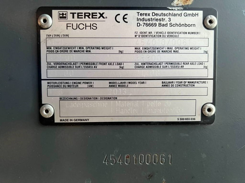 Materialhanterare för transportering sopor Fuchs MHL454: bild 7