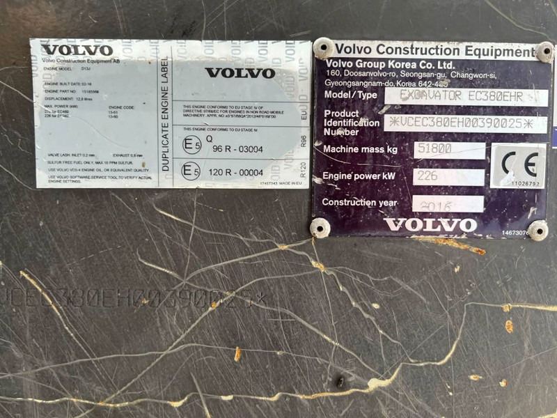 Volvo EC380E HR UHD - Bandgrävare: bild 4 Volvo EC380E HR UHD - Bandgrävare: bild 4