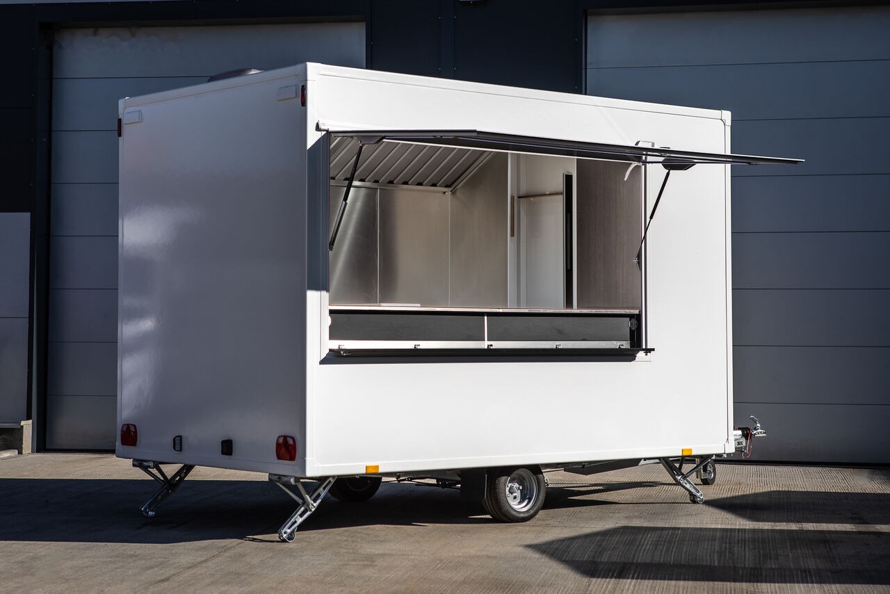 Bannert IMBISS, Handlowa, Przyczepa Burger Trailer - Försäljningsvagn: bild 2 Bannert IMBISS, Handlowa, Przyczepa Burger Trailer - Försäljningsvagn: bild 2